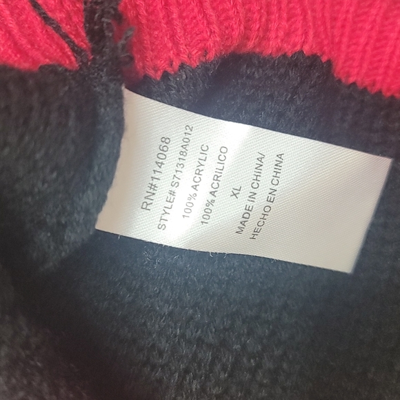 Ten Sixty Sherman color block sweater sz XL - Picture 10 of 11